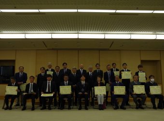 令和７年度徳島県優良建設技術者賞・優良工事賞を頂きました